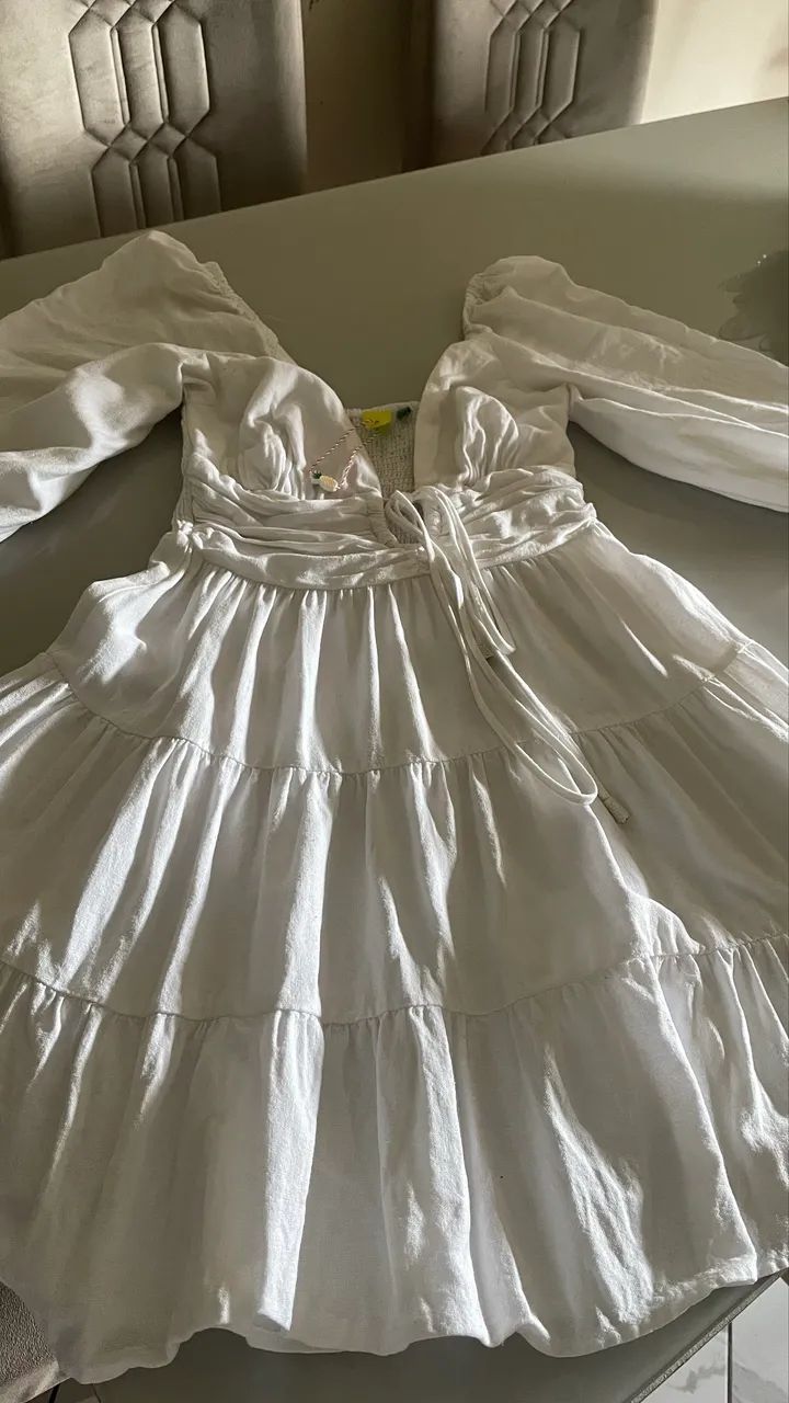 Vestido farm branco 