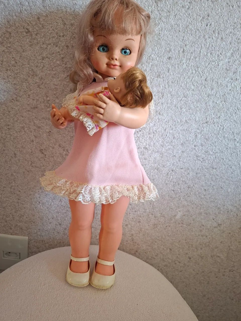 Boneca mãezinha com bebê marca estrela - Foto 3