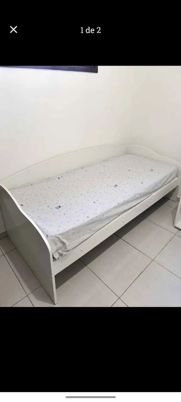 Cama solteiro para doação 