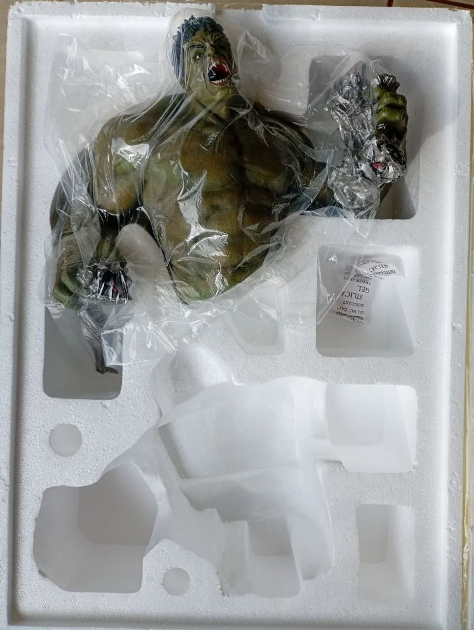 Hulk 1/6 iron studios age of Ultron diorama Hulk estátua  - Foto 5