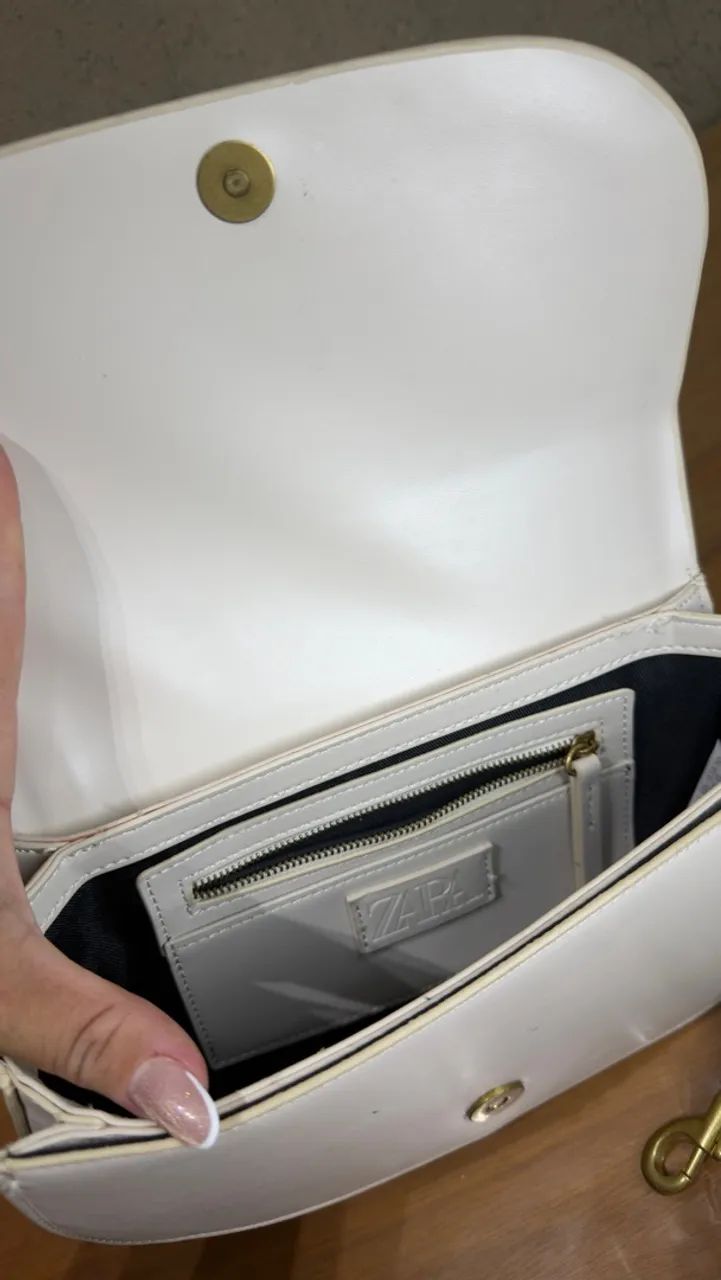 Bolsa Zara Branca - Foto 3