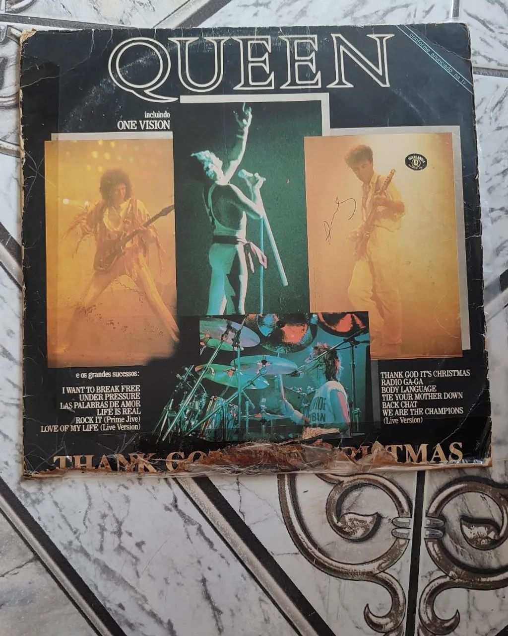 Lp vinil Queen - Thank God It's Christmas 