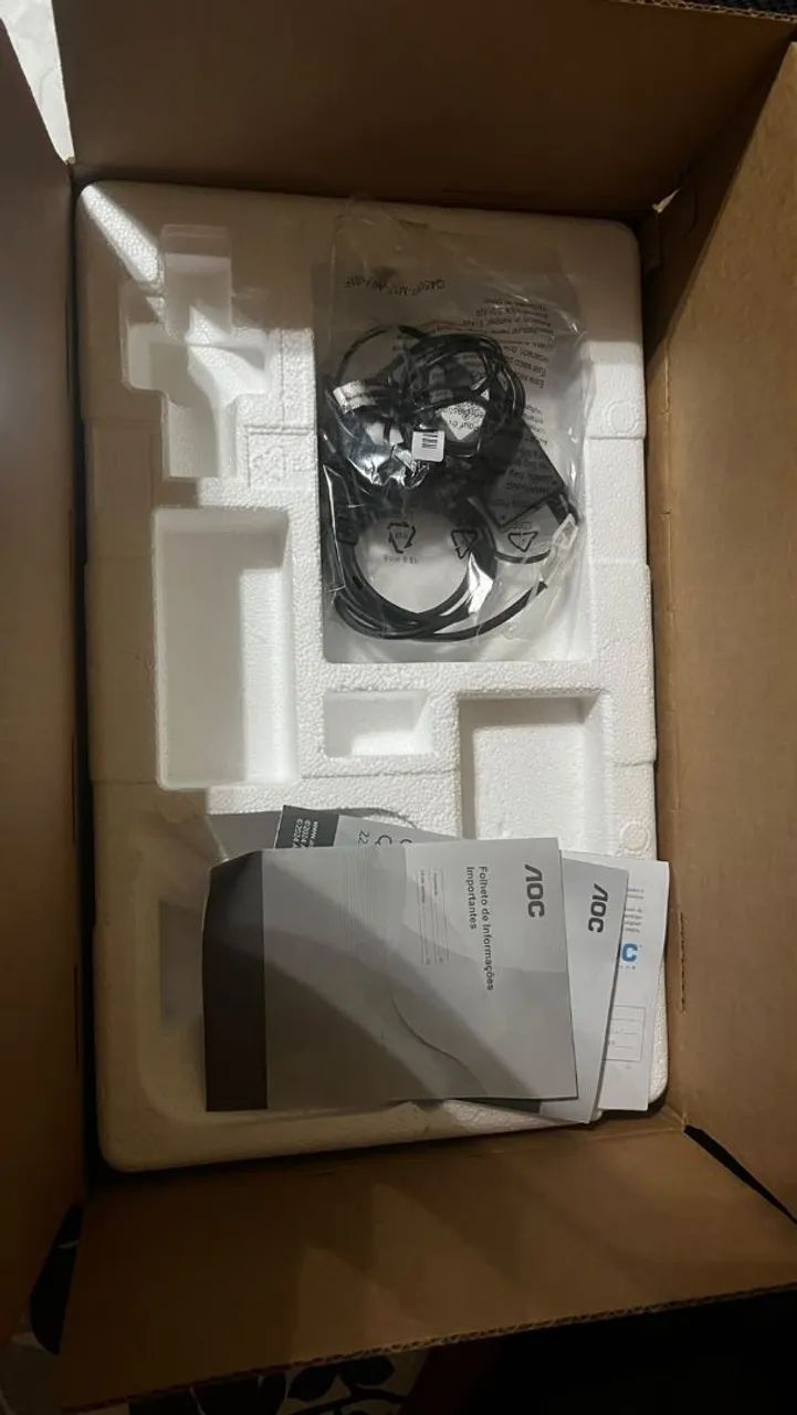 Monitor AOC 21,5 Full HD 120Hz 1ms - 22B35HM2 - Foto 3