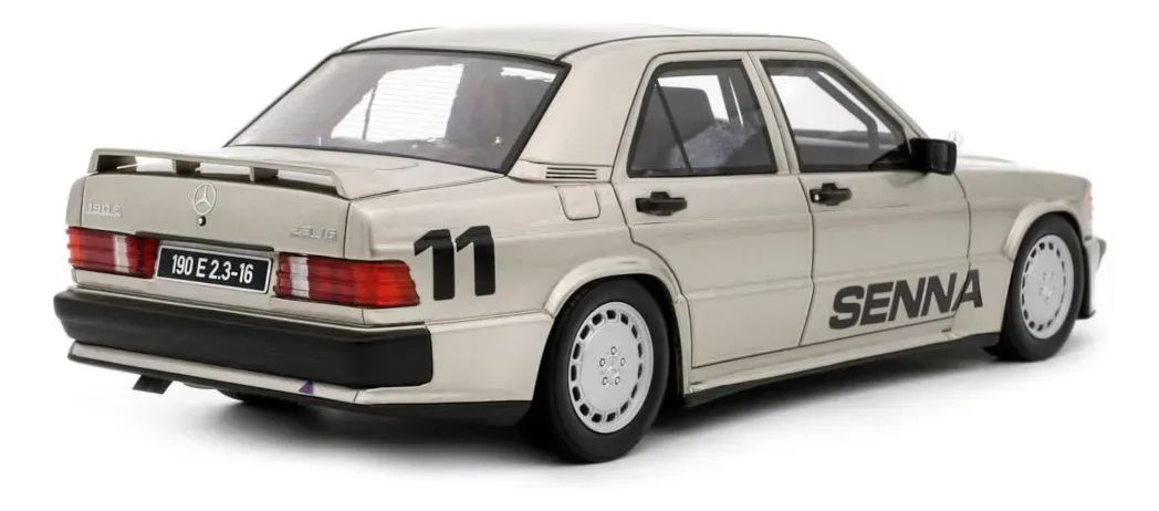ミニカー AUTOart Mercedes-Benz 190E 2.3-16 1/18 Miniatura 1/18 Mercedes Benz 190e 2.3 16 1984 Ayrton Senna #11