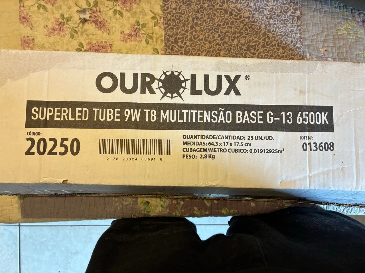 Ourolux T8 9W 6500K - Foto 2