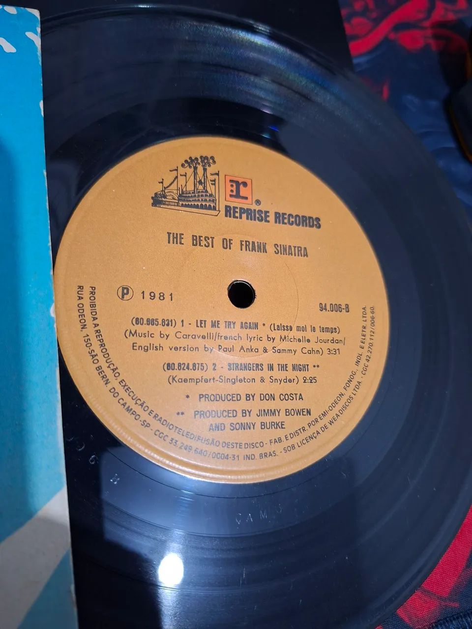Frank Sinatra the best of - compacto 7" - Foto 3