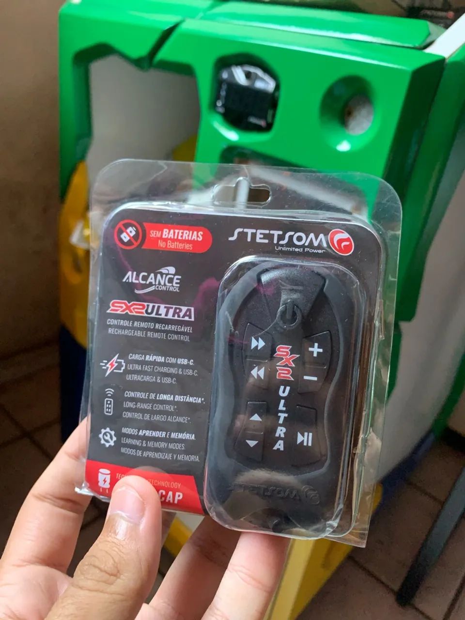 Controle de longa stetsom