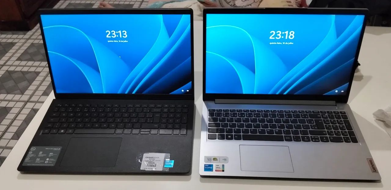 NOTEBOOKS DELL E LENOVO