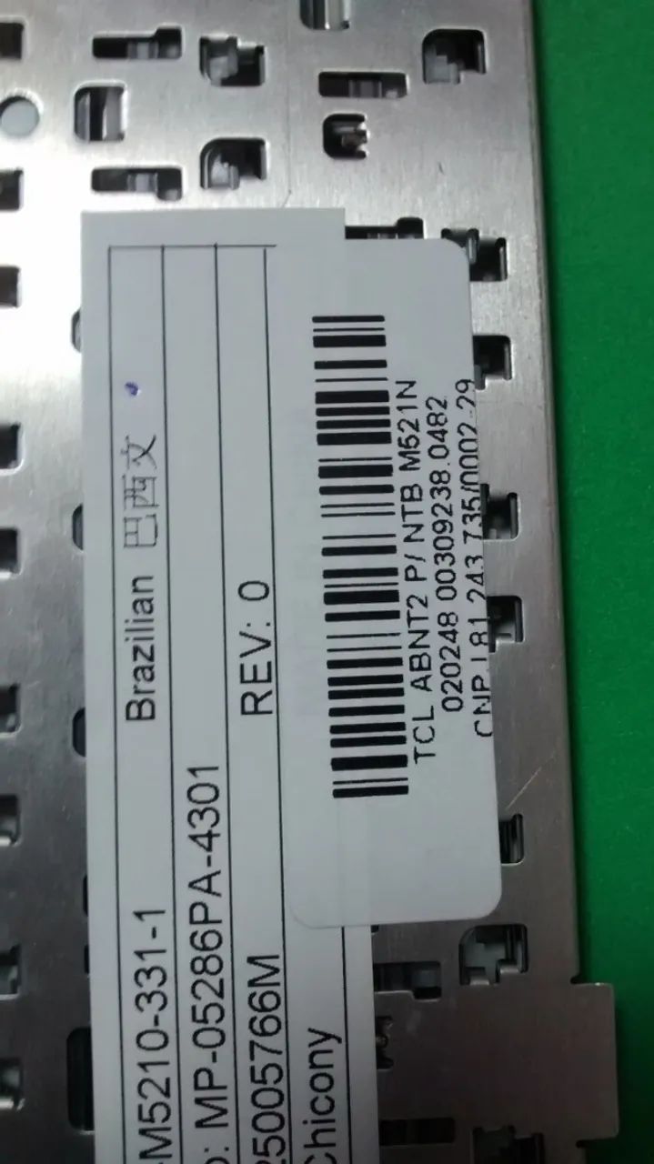 Teclado W67 Positivo (novo). - Foto 2