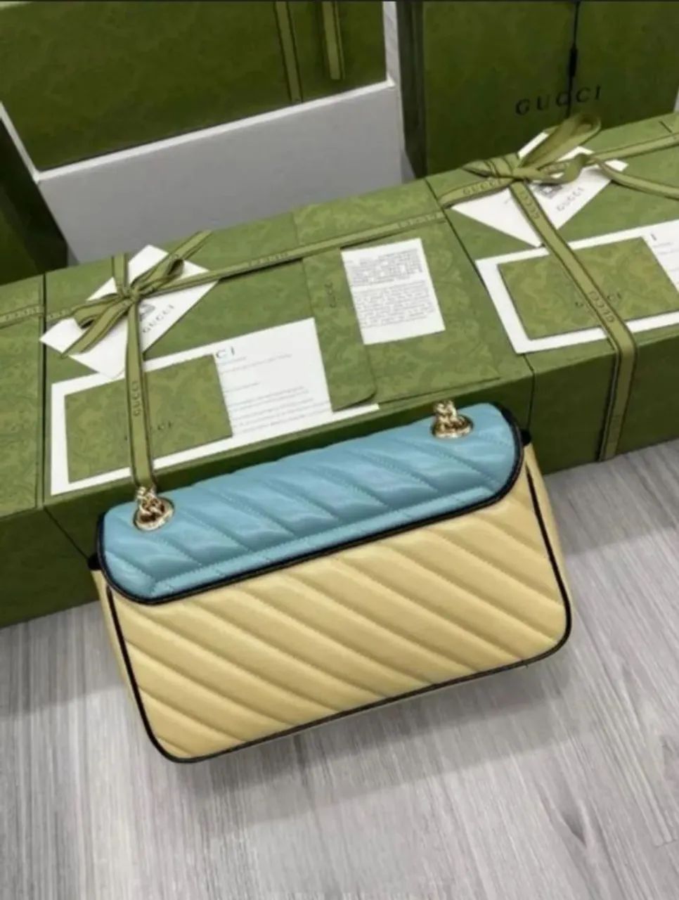Bolsa Gucci Hidrocor Marmont P - Foto 2