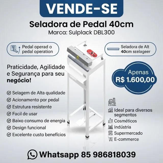 Seladora Ranhurada Serrilhada Sulpack Dbl 300 
