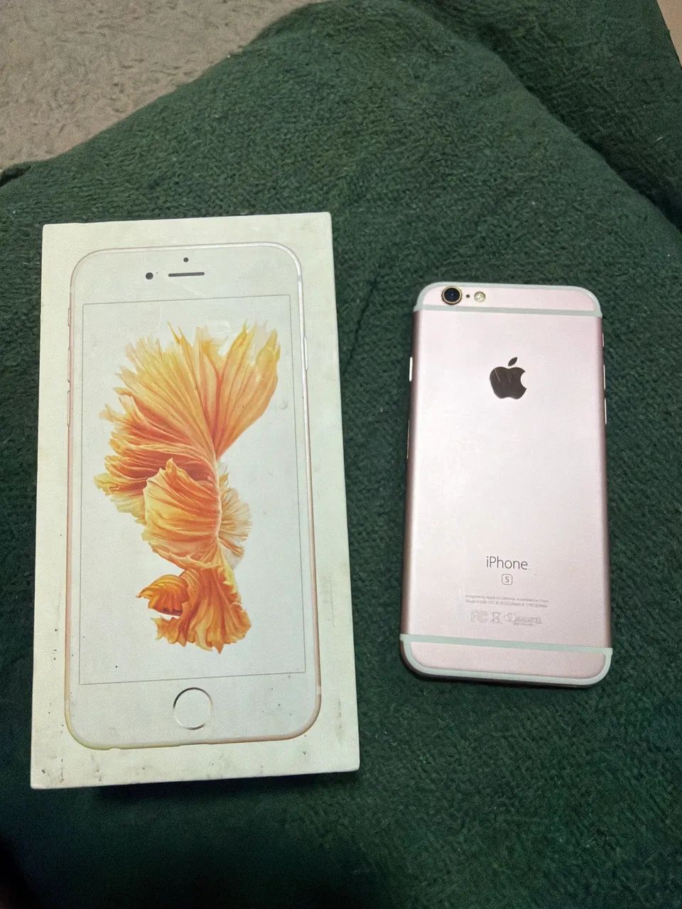 Vendo IPhone 6s 32G Rose com caixa 
