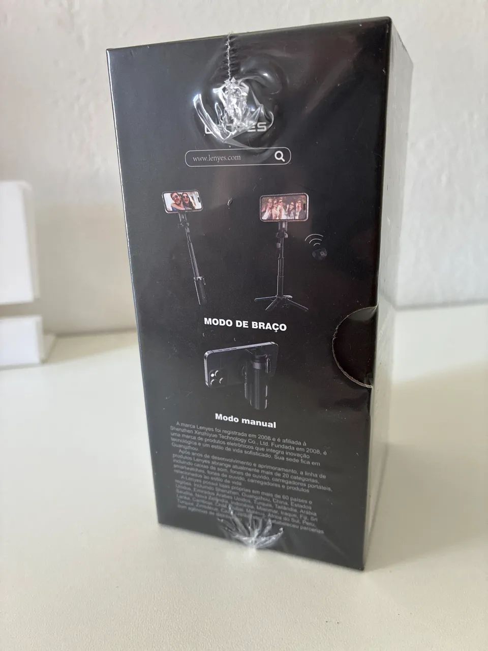 Mini tripé Magnético MagSafe de bolso Selfie Lenyes LPH115 com controlador - Foto 4