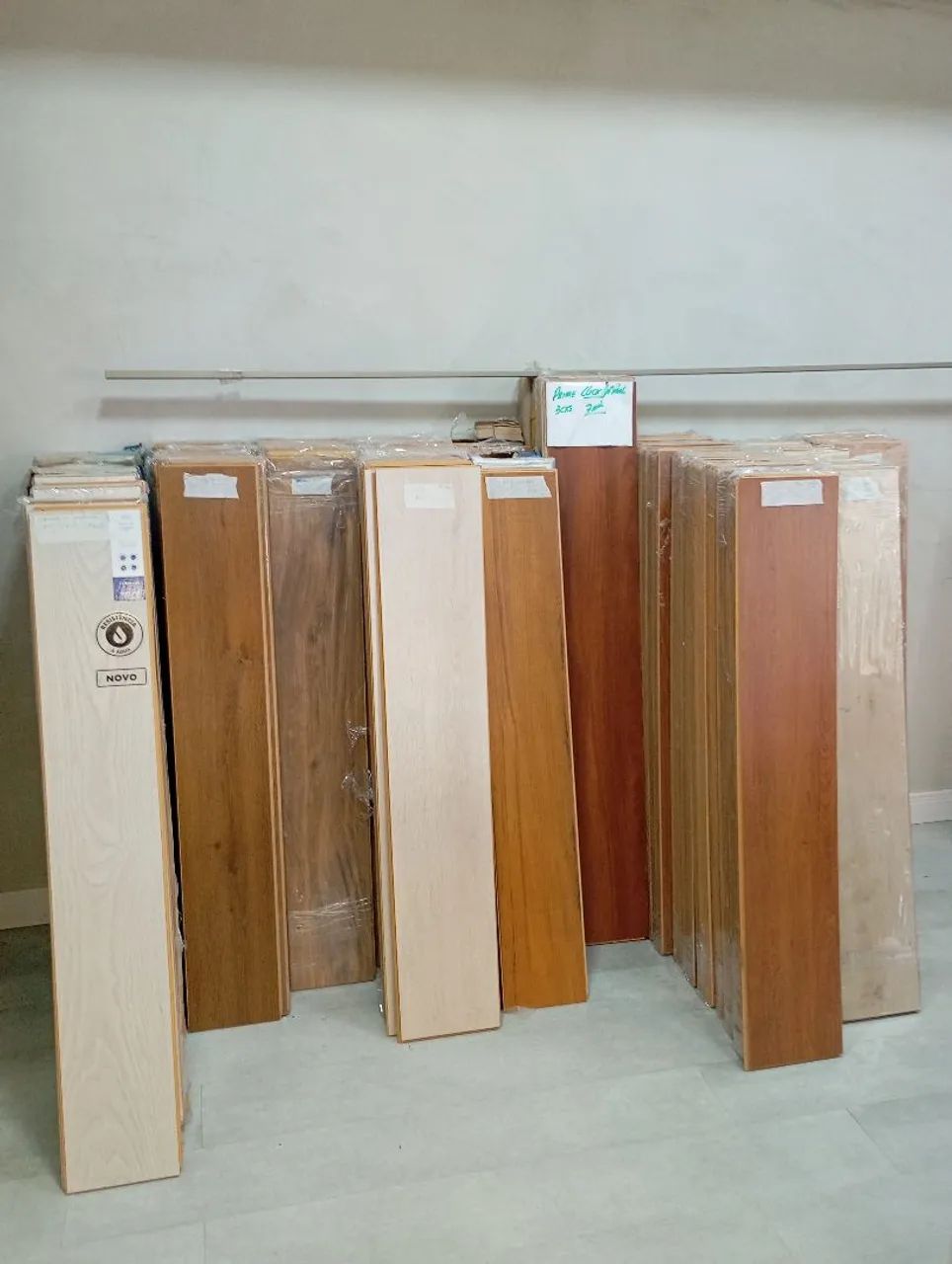 Piso laminado click