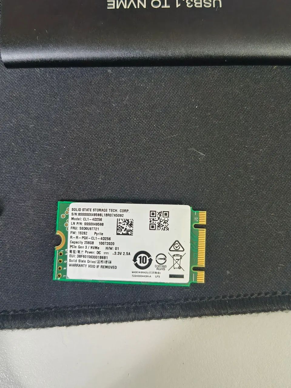 SSD 256GB M2 SATA 2242