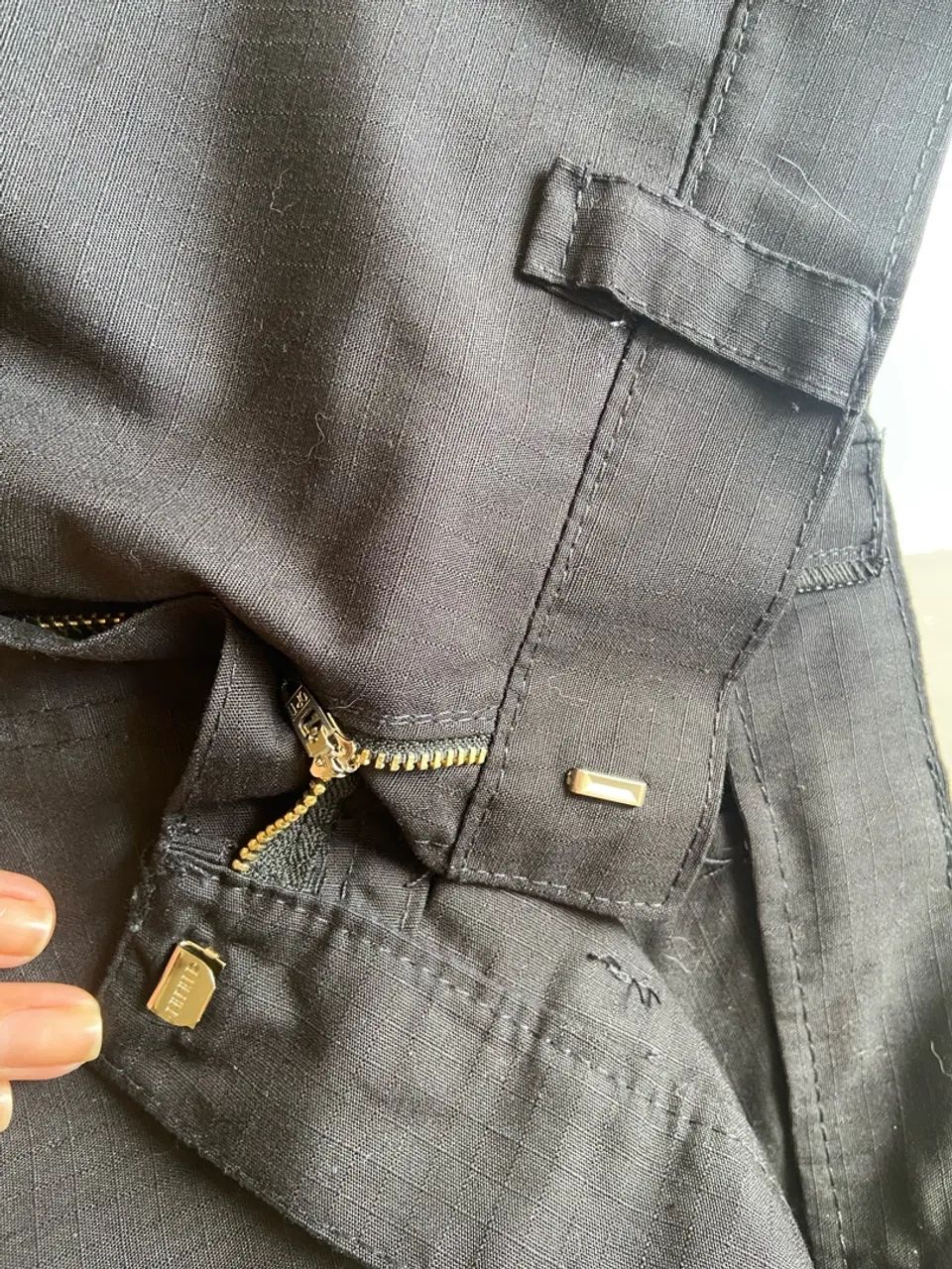 Calça tática preta 6 bolsos  - Foto 3