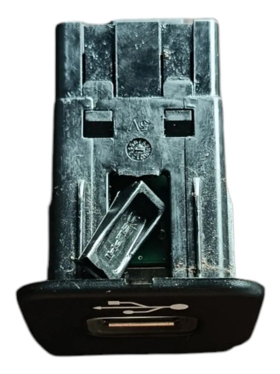 Entrada Usb Console Fiat Cronos 2018 2019 - Foto 2