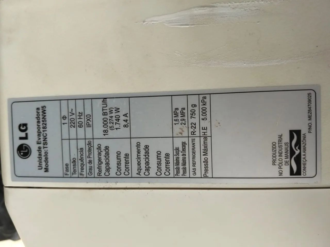 Ar condicionado 18mil btus 220 voltagem  - Foto 5