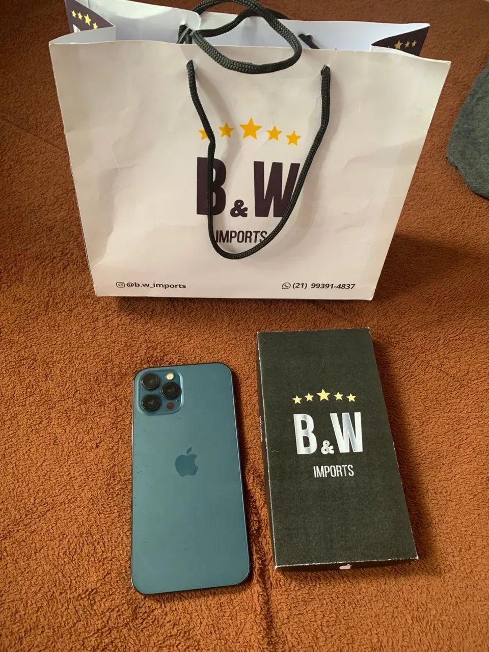 iPhone 12 Pro Max 128GB - Impecável / Troco