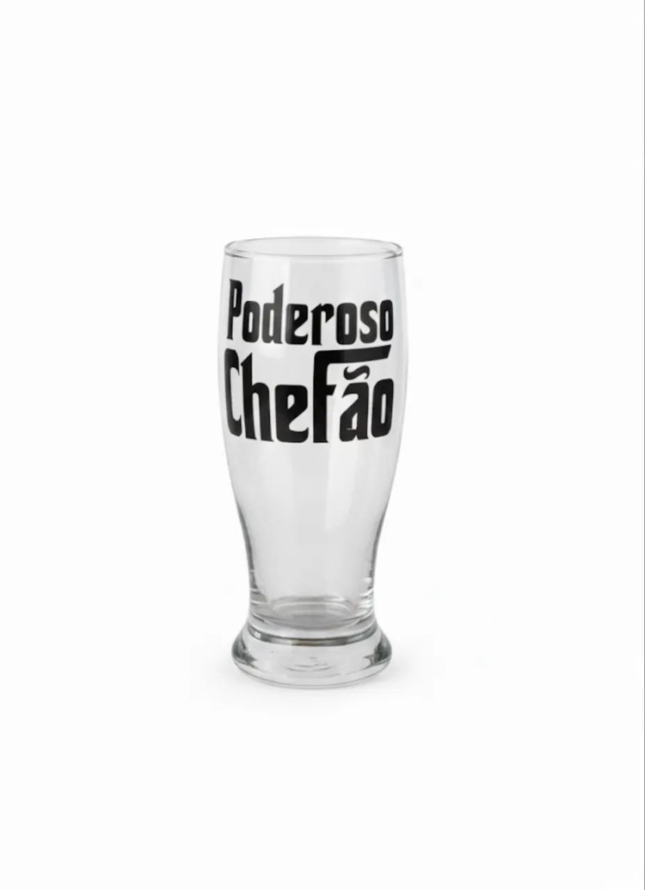 Taça de vidro o Poderoso Chefão  - Foto 2