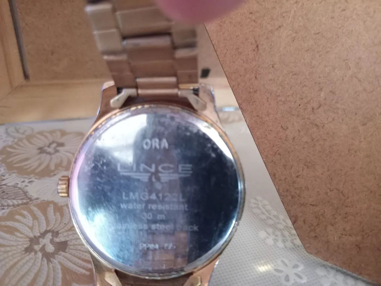 Relógio Lince rose gold - Foto 2