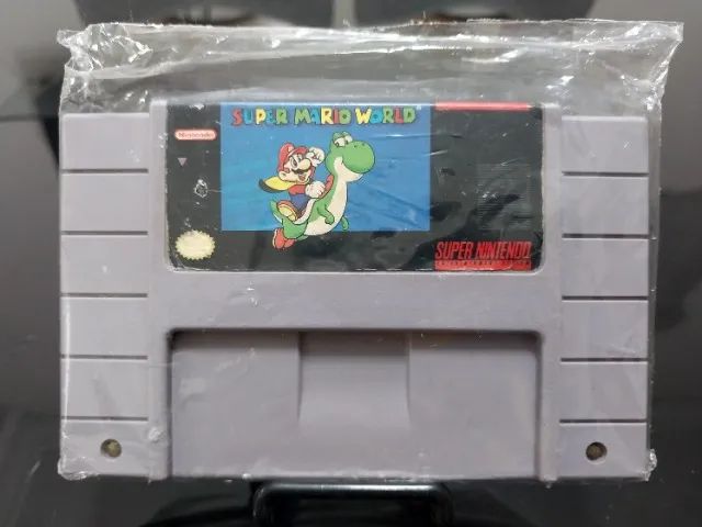 Jogo de SNES original Mario World