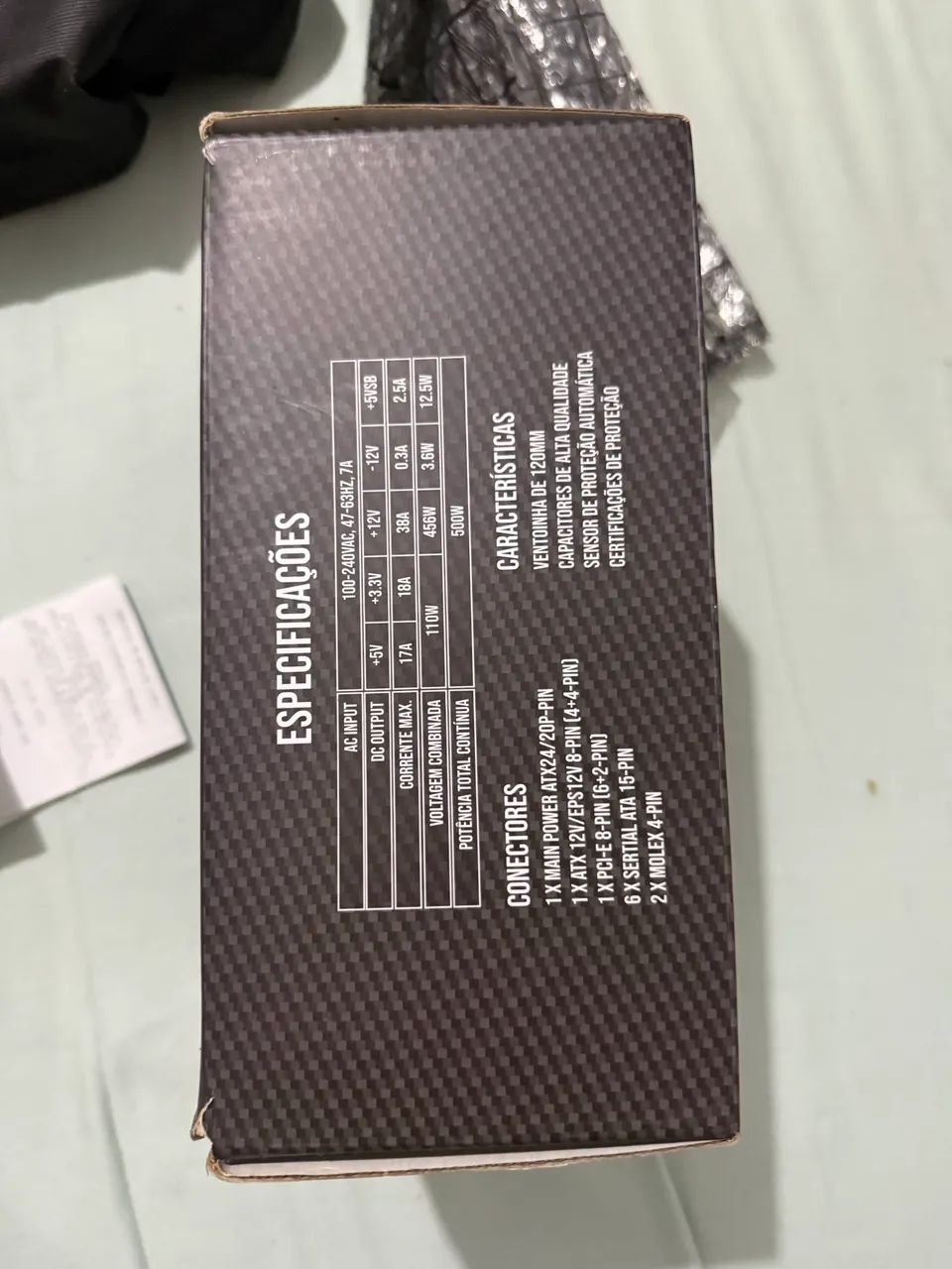 fonte 500w nidus 500 - Foto 4