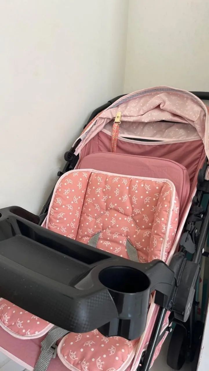 Carrinho de Bb novinho usado só 1 vez! - Foto 5