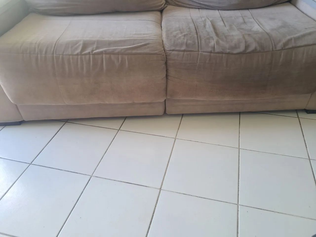 Sofa 3 lugares Decorart ideal para reforma  - Foto 4