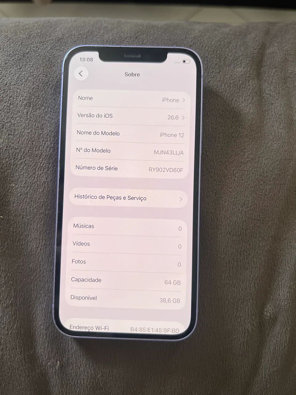 iPhone 12 lilás 64gb - Foto 4