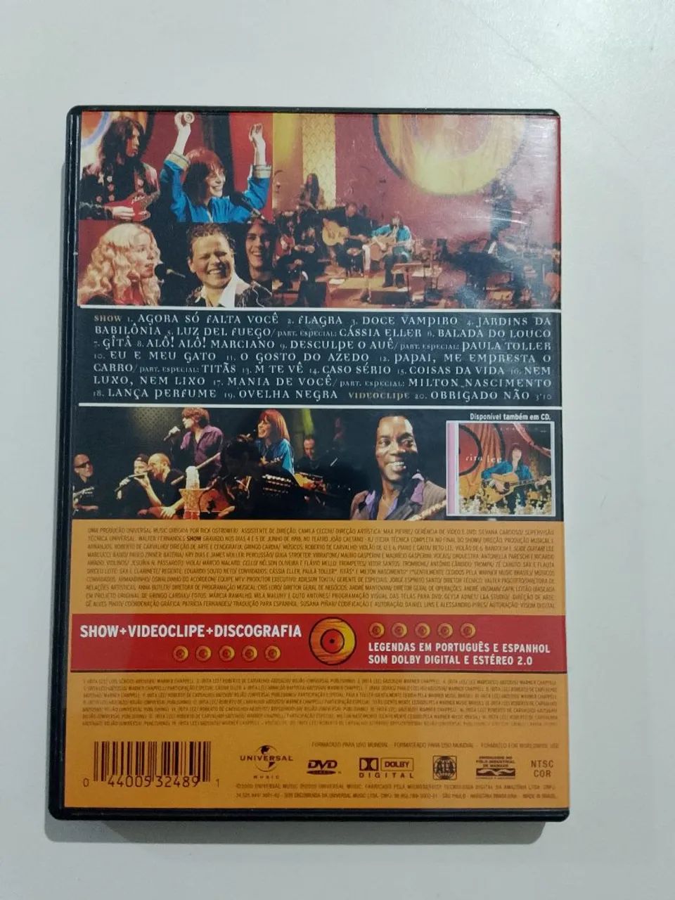 DVD Rita Lee acústico MTV original - Foto 2