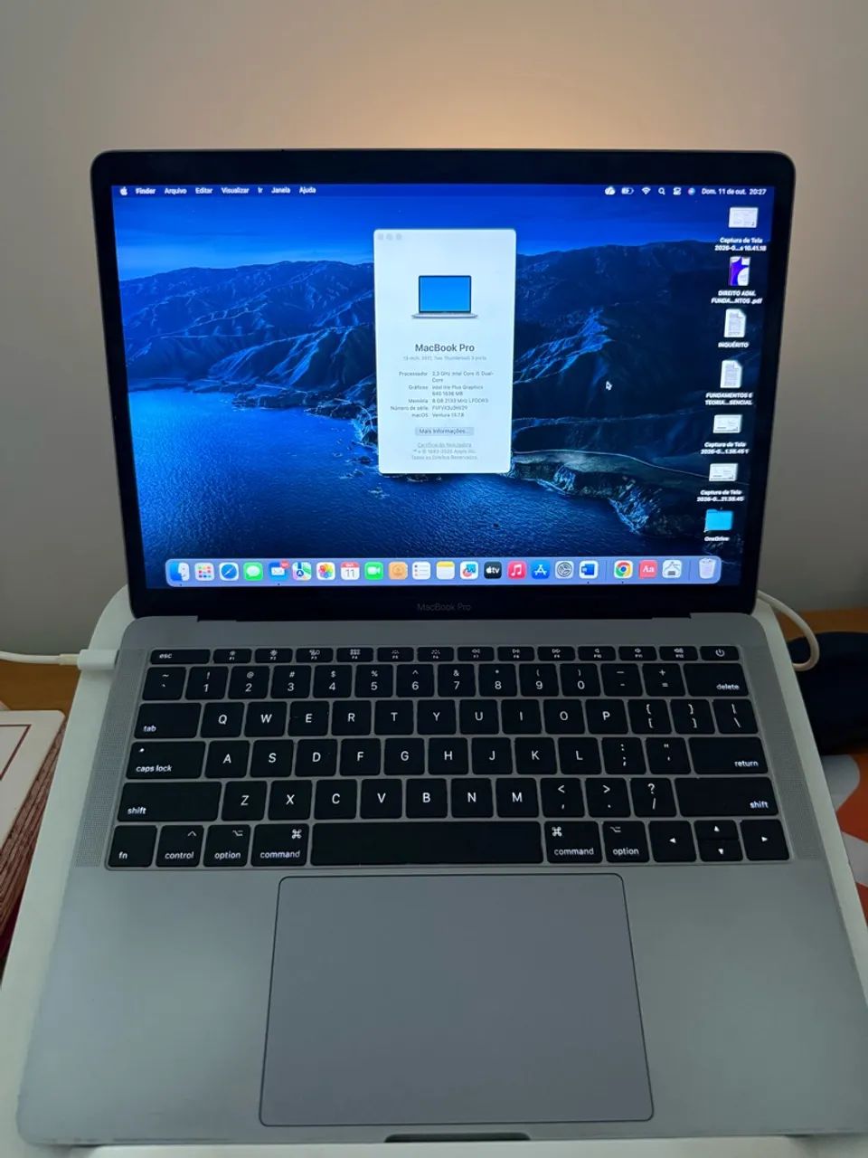 Vendo MacBook Pro de 13 polegadas (modelo 2017, duas portas Thunderbolt 3)  - Foto 2