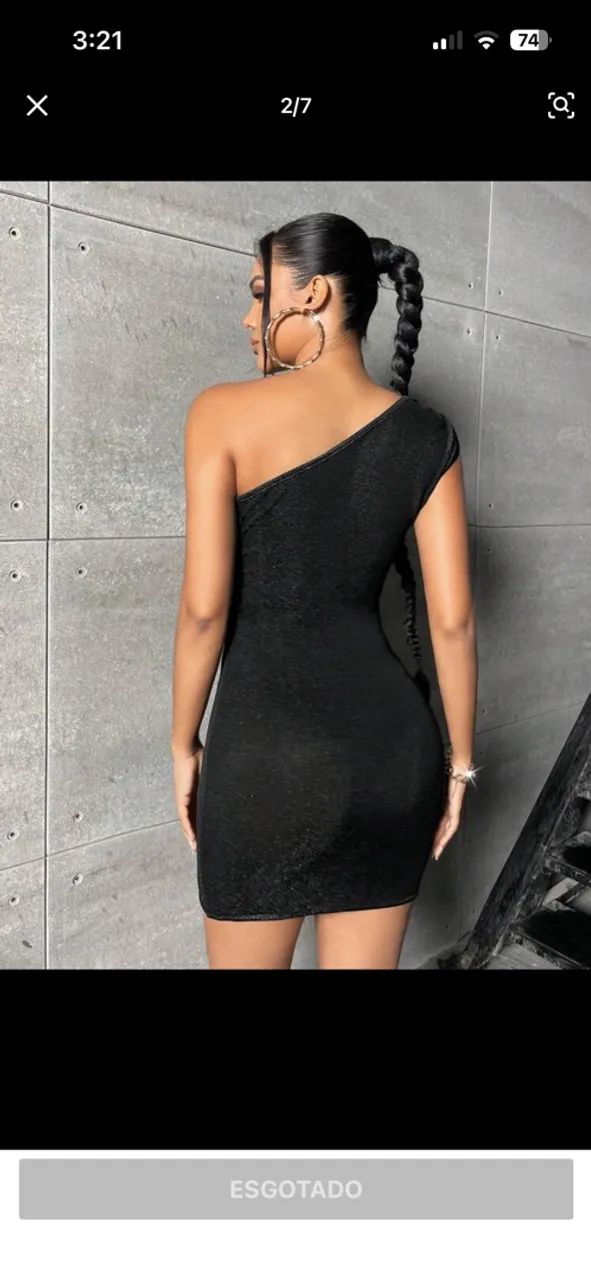 Vestido preto Shein  - Foto 2