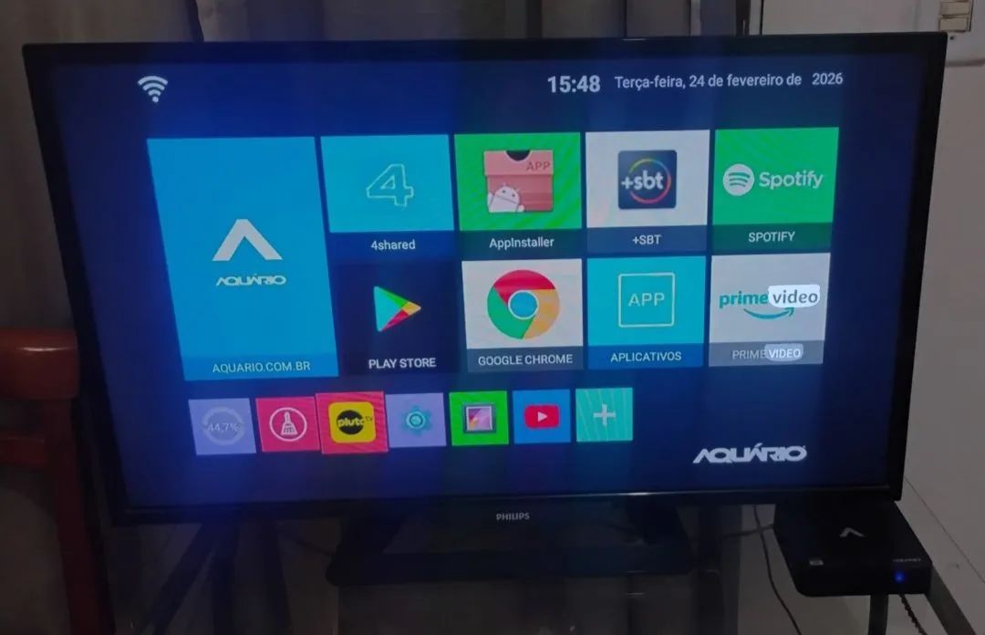 TV PHILIPS 32 POL NÃO E SMART 