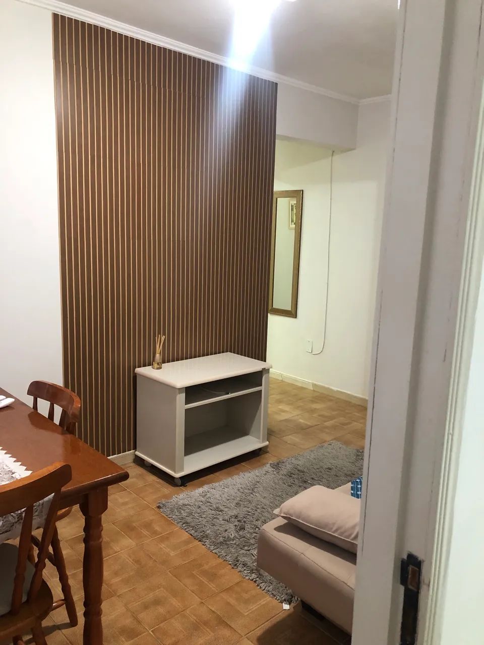 APTO. 1 DORM. CANTO DO FORTE MOBILIADO - Foto 4