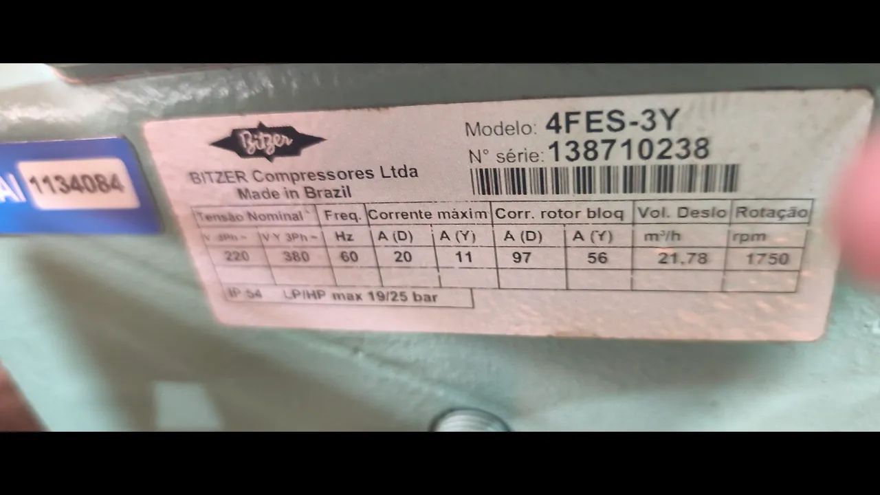 Motor bitzer refrigeração - Foto 3