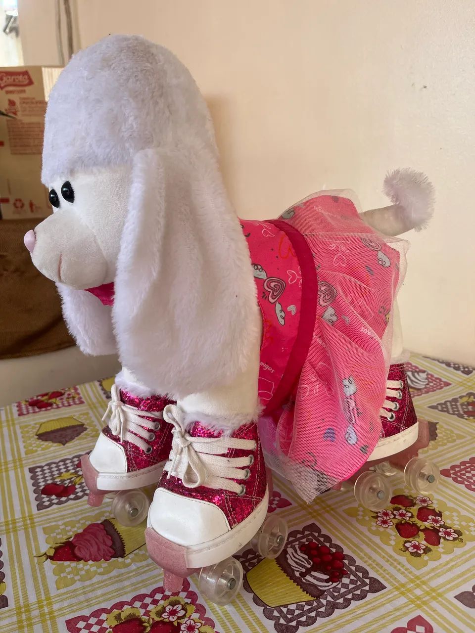 Cachorro de pelúcia 