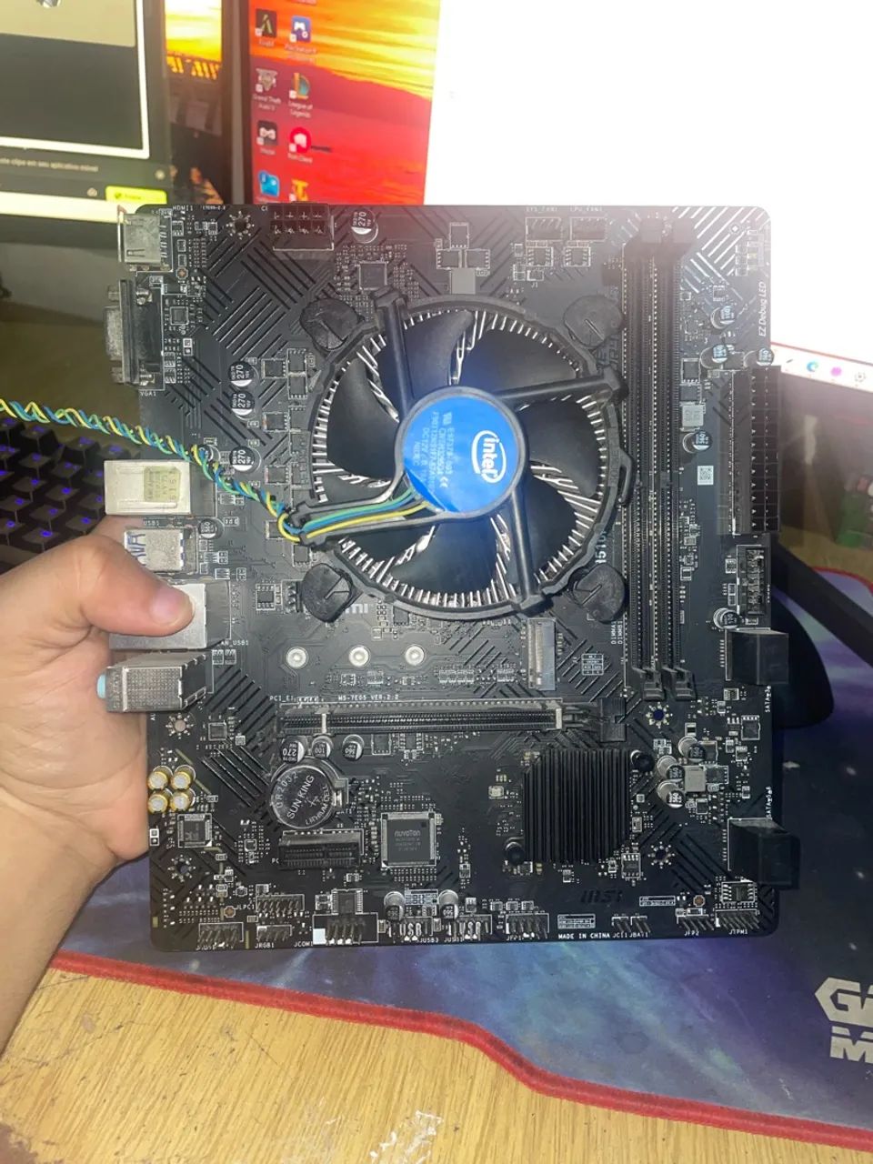 VENDO KIT PROCESSADOR E PLACA MÃE  - Foto 2