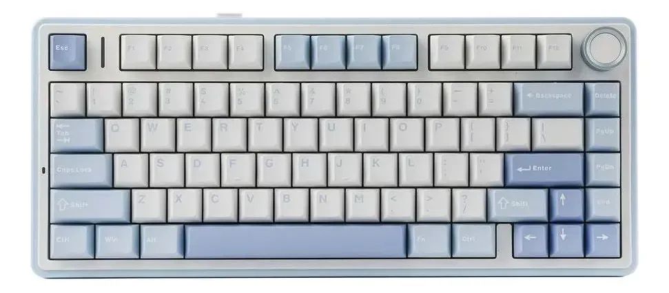 Teclado Gamer Aula F75 70% Tri-Mode Switch Gray