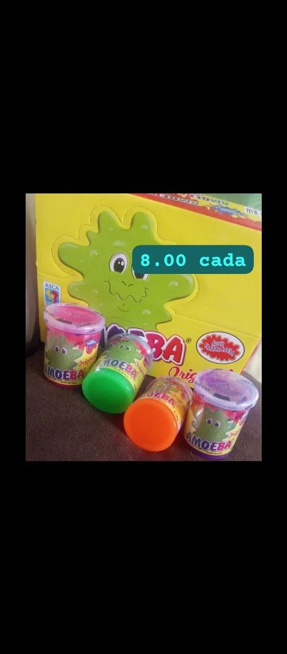 Amoeba Divertida várias cores 