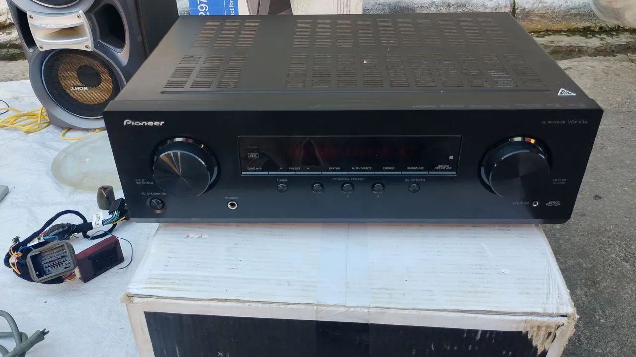 Receiver da Pioneer com bluetooth original 