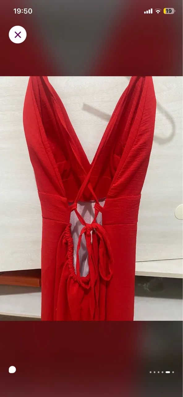 Macacão vermelho  - Foto 4
