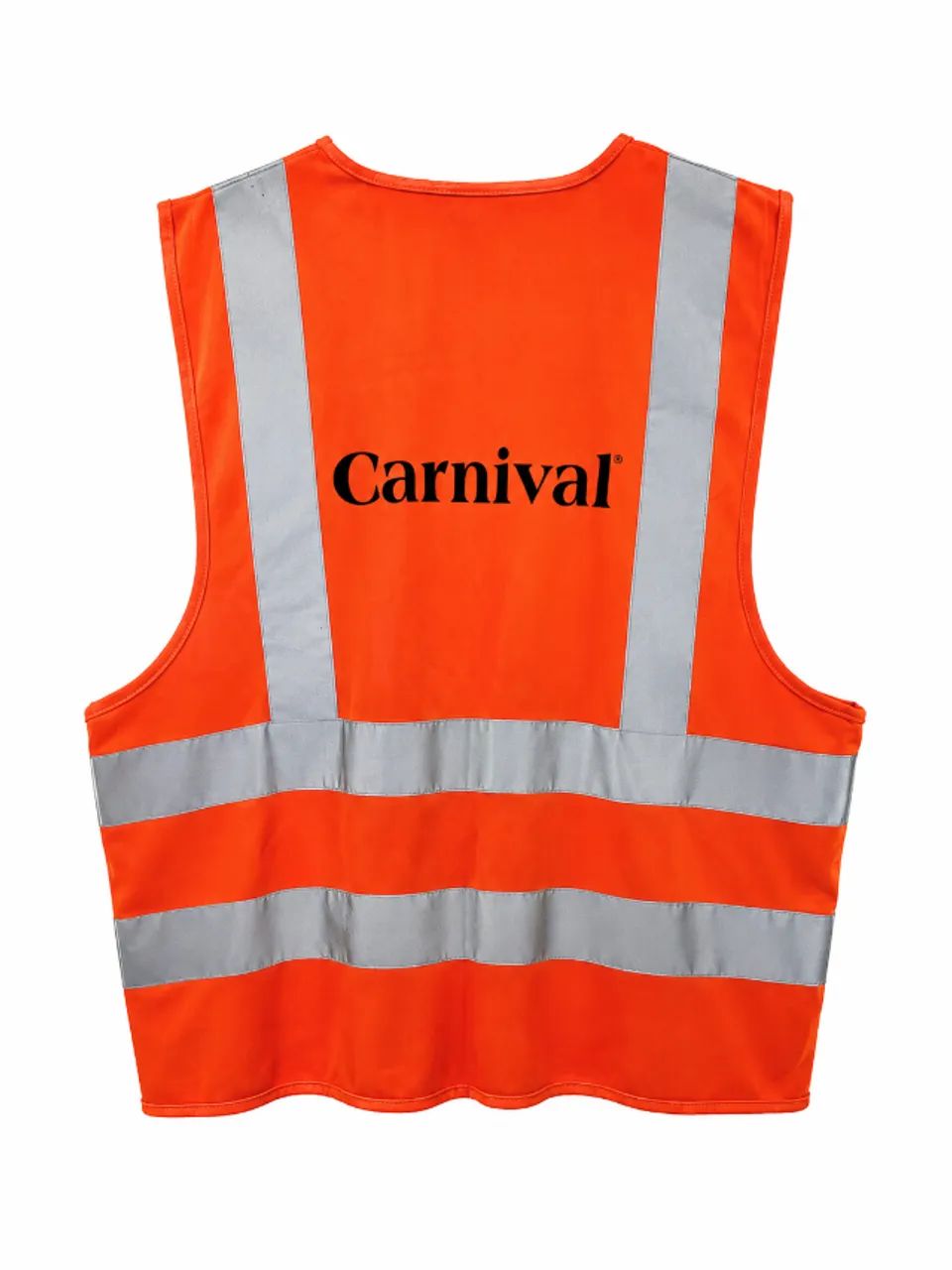 Colete refletivo EPI Carnival Cruises laranja - Foto 2