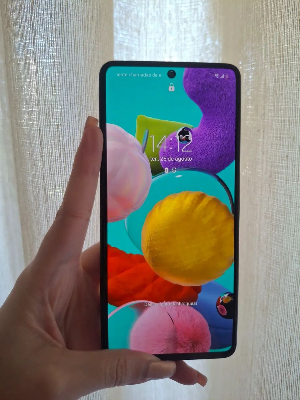 Samsung A51 4GB RAM 128GB com caixa e NF