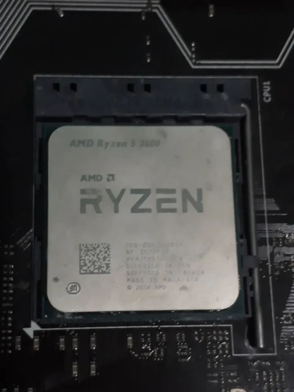Processador Ryzen 5 3600 Com Wraith Cooler - Ler Descrição - Foto 2