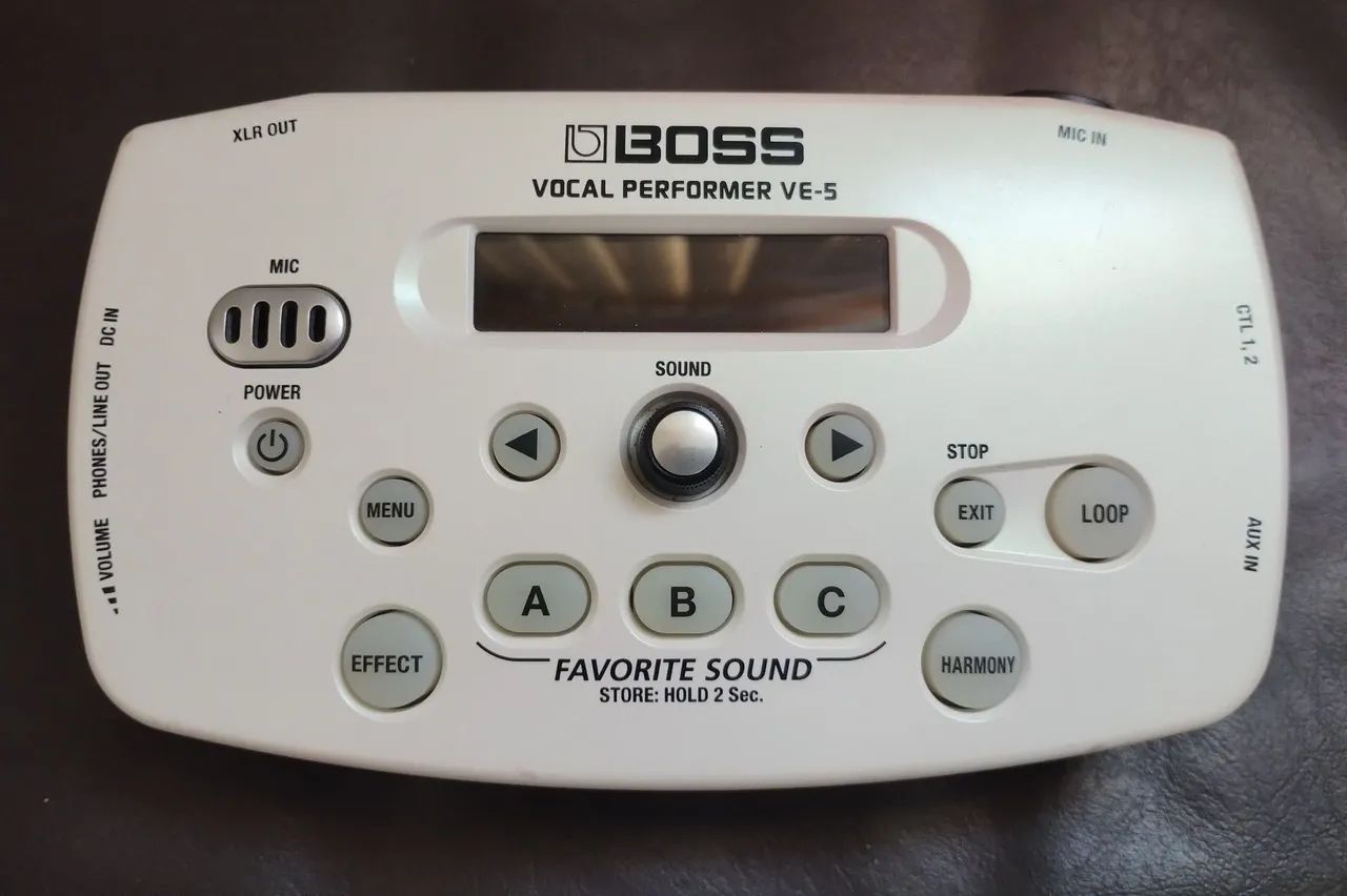 Pedal de efeitos Boss ve-5
