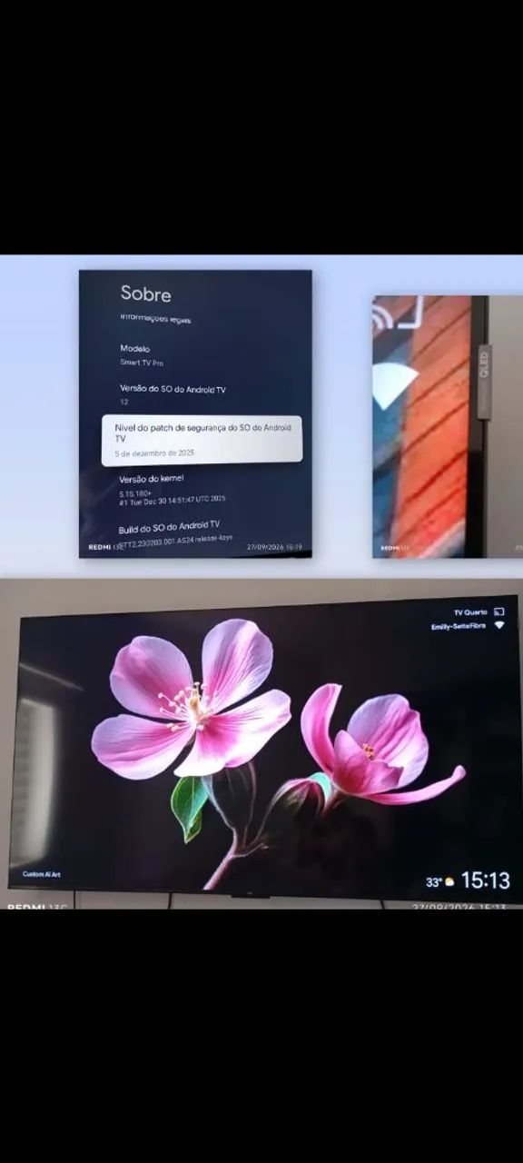 Tv 65 polegadas 4k QLED 
