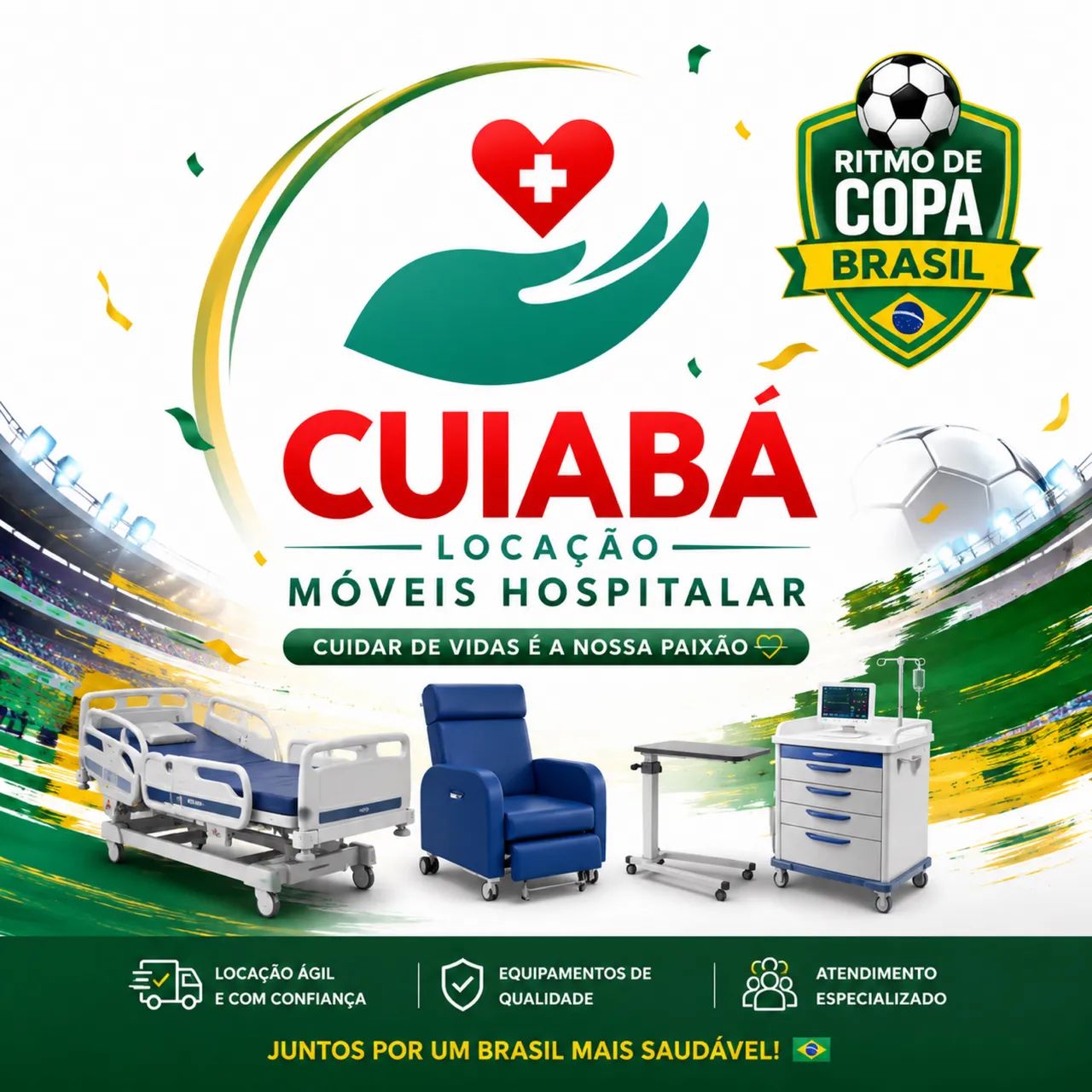 Entre no ritmo da Copa e marque um golaço de ofertas com a gente!"