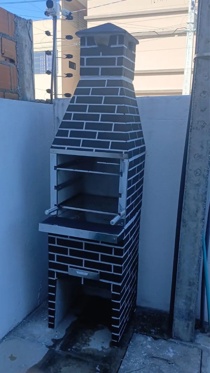 Churrasqueira pré moldada frete grátis - Foto 4