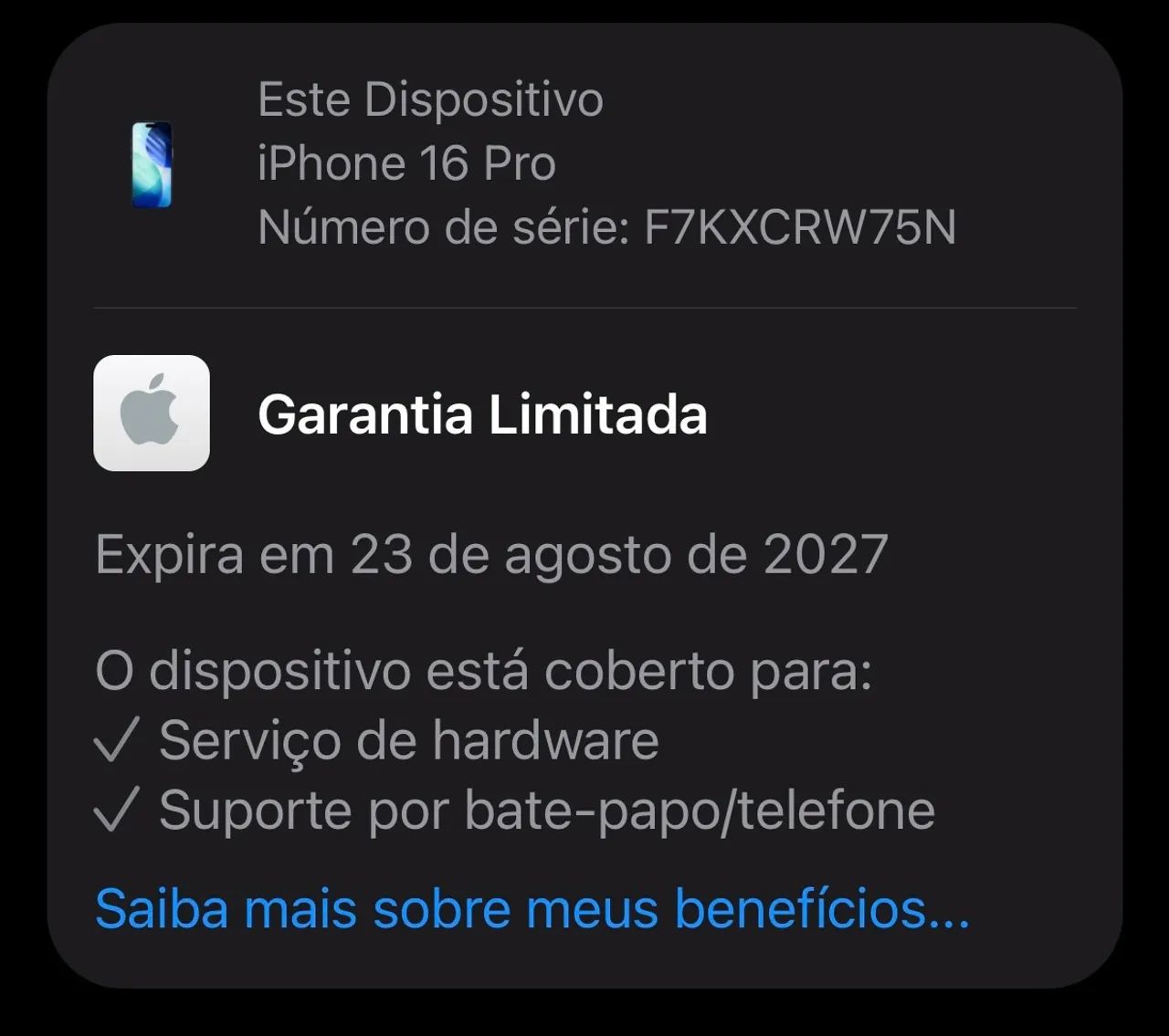 iPhone 16 Pro 128GB Garantia Aplle  - Foto 2